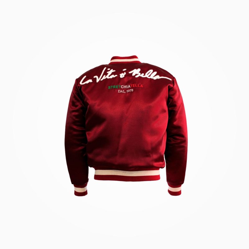 Vitta Bella- Stretchiatella Bomber (Bordeaux)