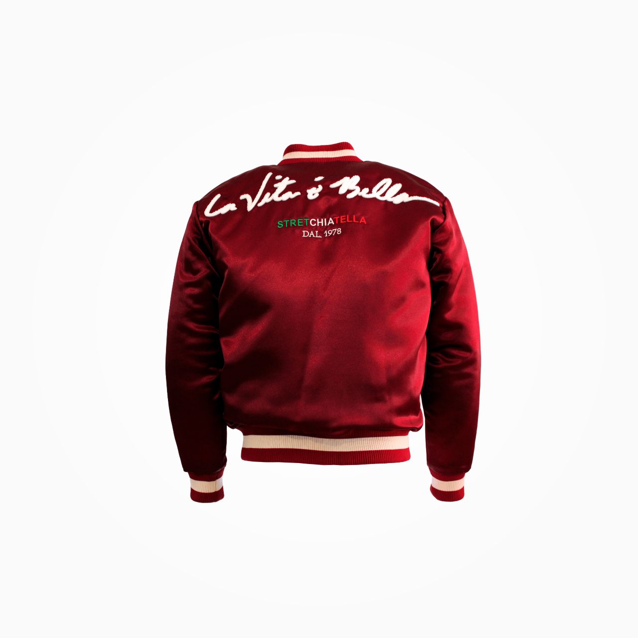 Vitta Bella- Stretchiatella Bomber (Bordeaux)